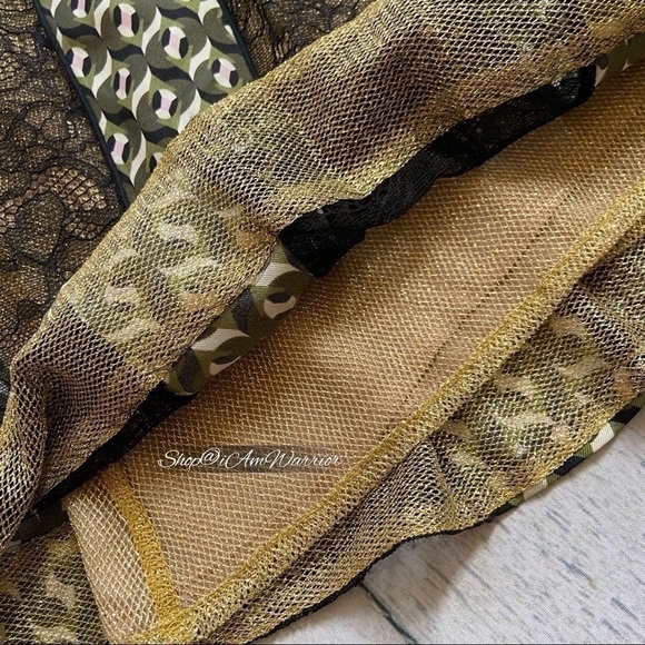 J.Crew Collection geo lace silk pleated midi skirt *Shop@iAmWarrior - Picture 11 of 13